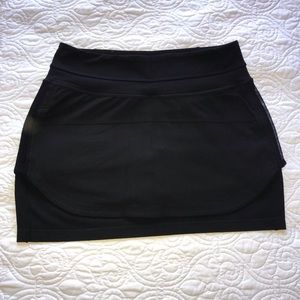 Black Lululemon Skort